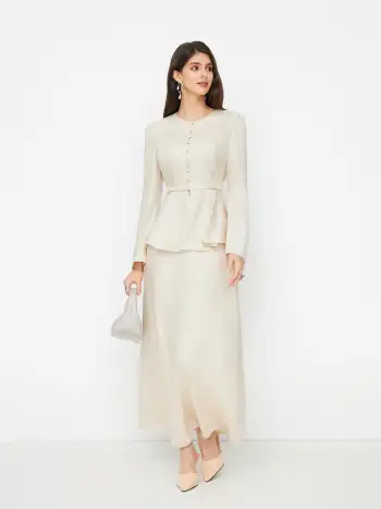 Boat Neck Floral Embroidery Bowknot Mini Dress