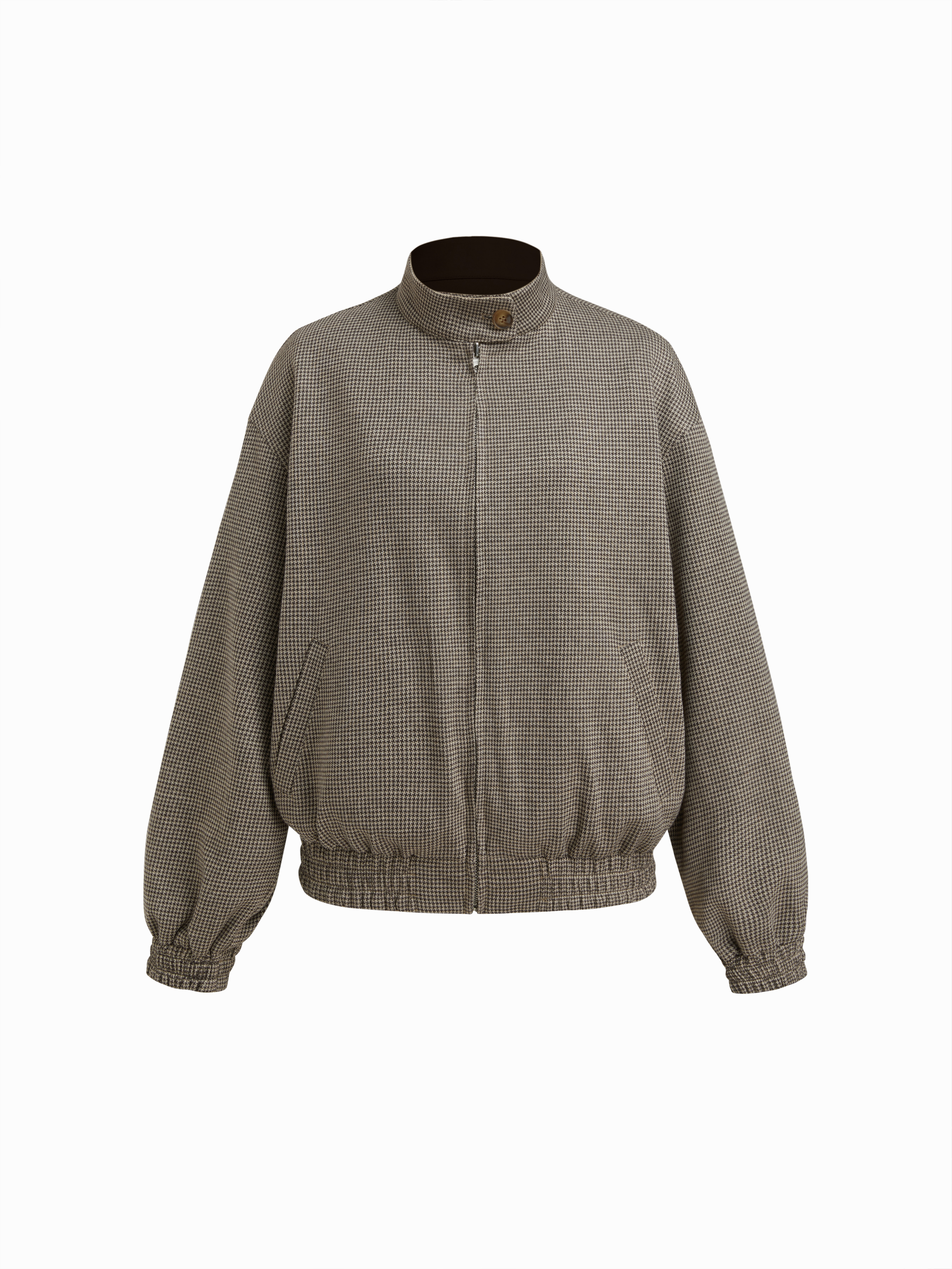 ジャケット・アウター PHENOMENON HOUNDSTOOTH STAND COLLAR JKT PHENOMENON HOUNDSTOOTH STAND COLLAR JKT Shop Corridor O