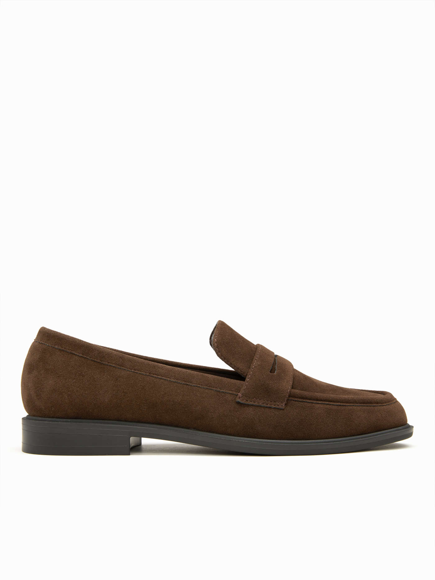 FAUX SUEDE LOAFERS