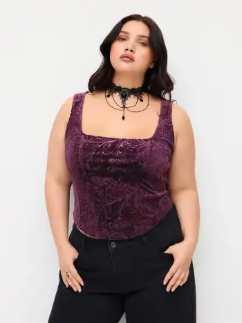 Knitted V-neck Solid Split Lace Midi Dress Curve & Plus