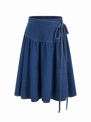 blue dress for baby girl Gina Asymmetric Mini Dress | Jaded London main image 1