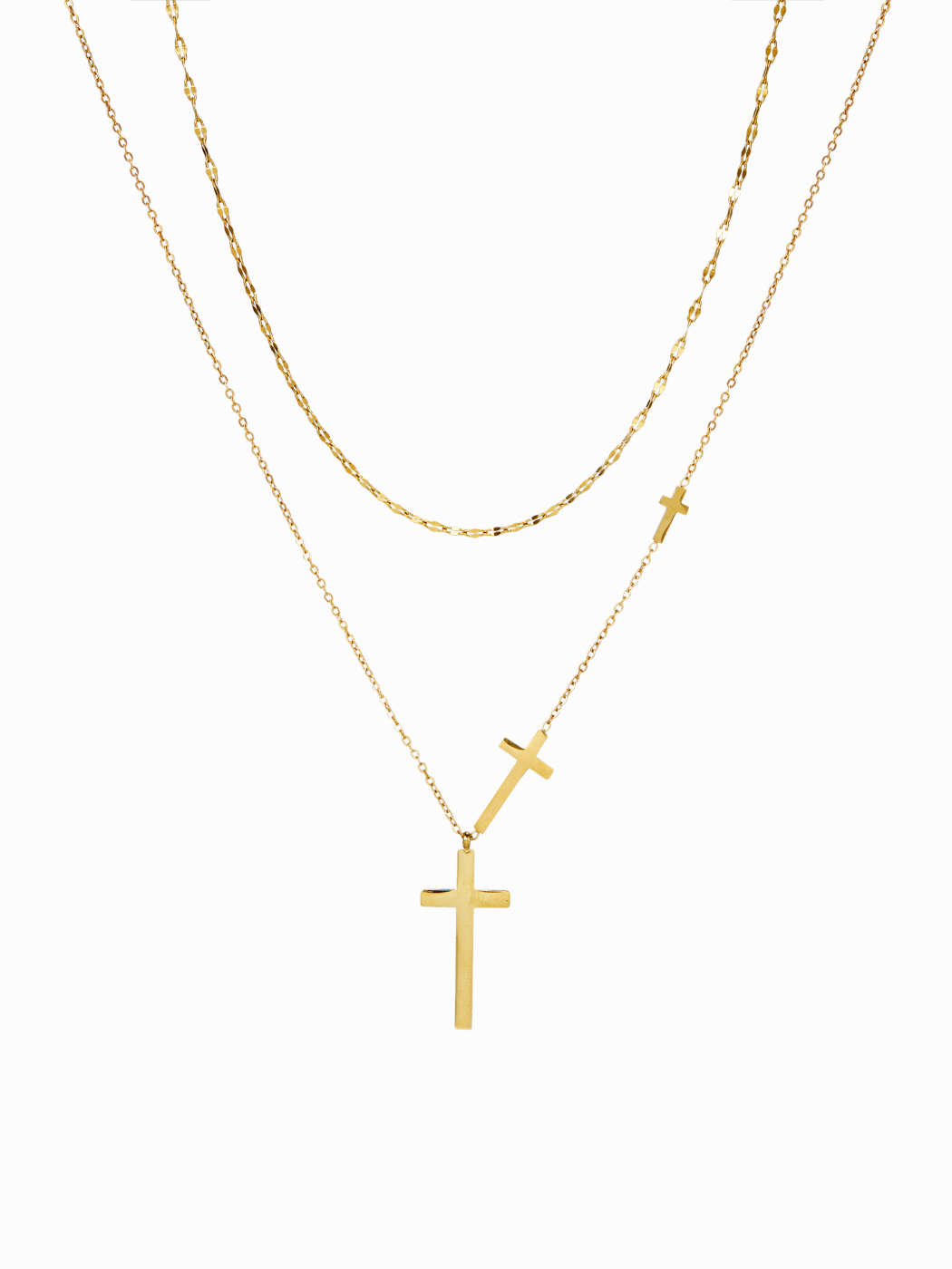 DOUBLE LAYERED NECKLACE