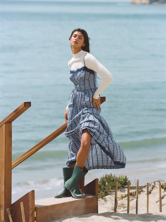 Cotton Collar Buckle Oversized Barn Jacket