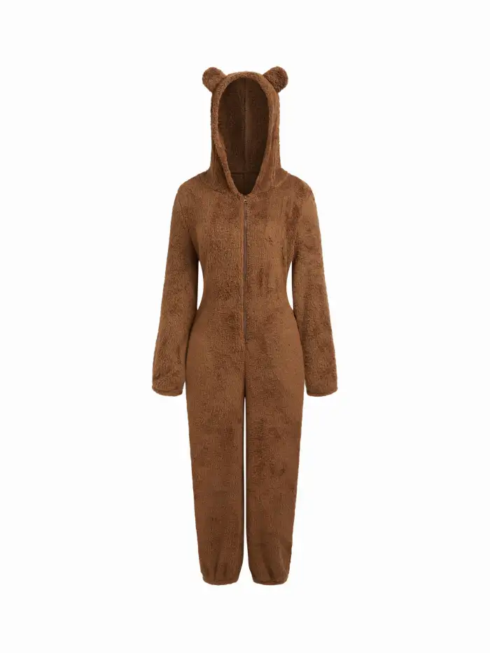 BUNNY EARS FUZZY BLANKET WITH HAT & GLOVES