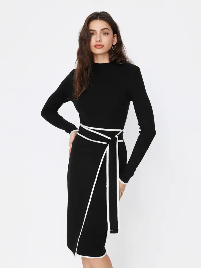 Knit Dresses - Cider