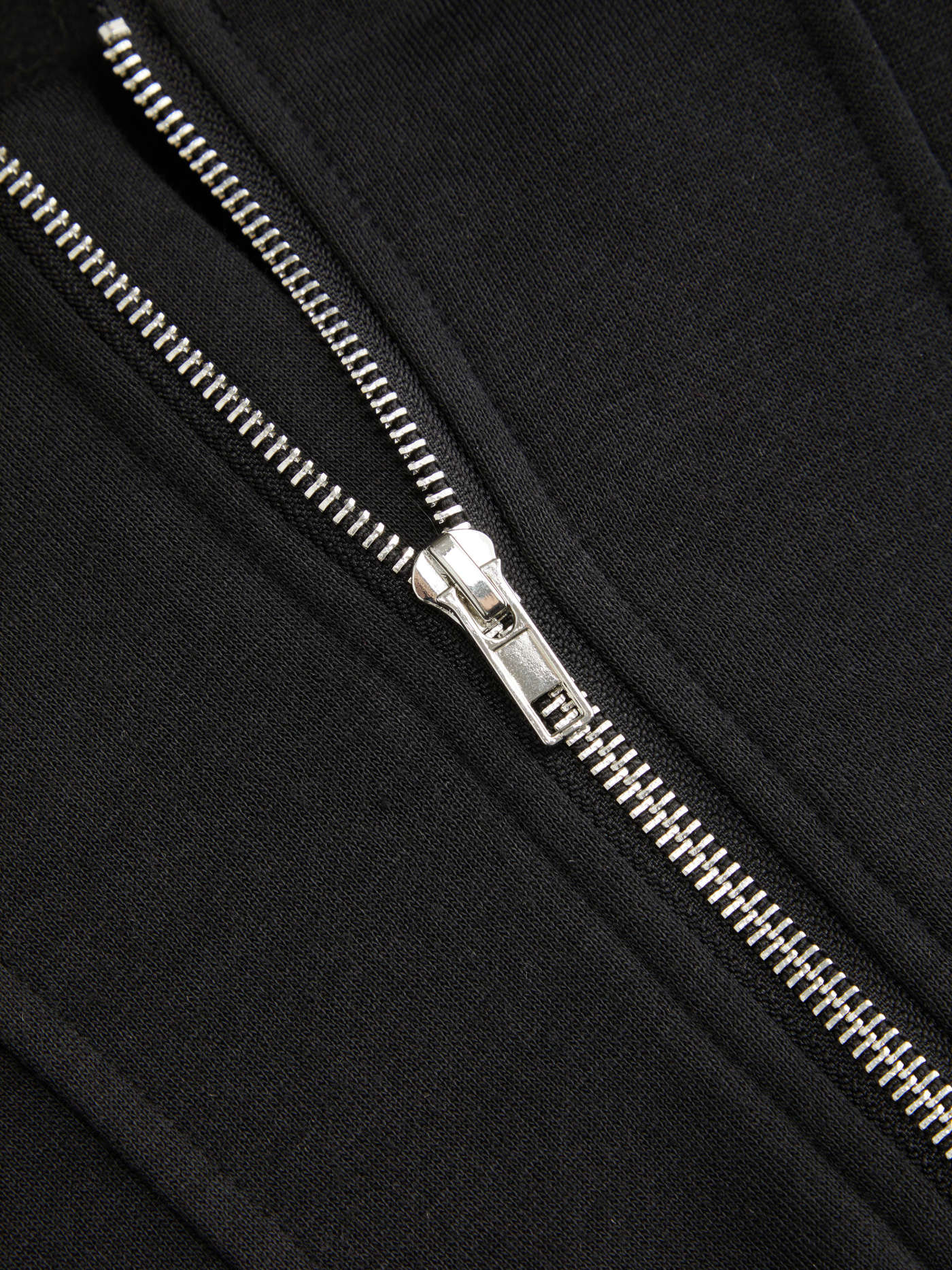 Terry Faux Fur Trim Corset Half Zip Hoodie