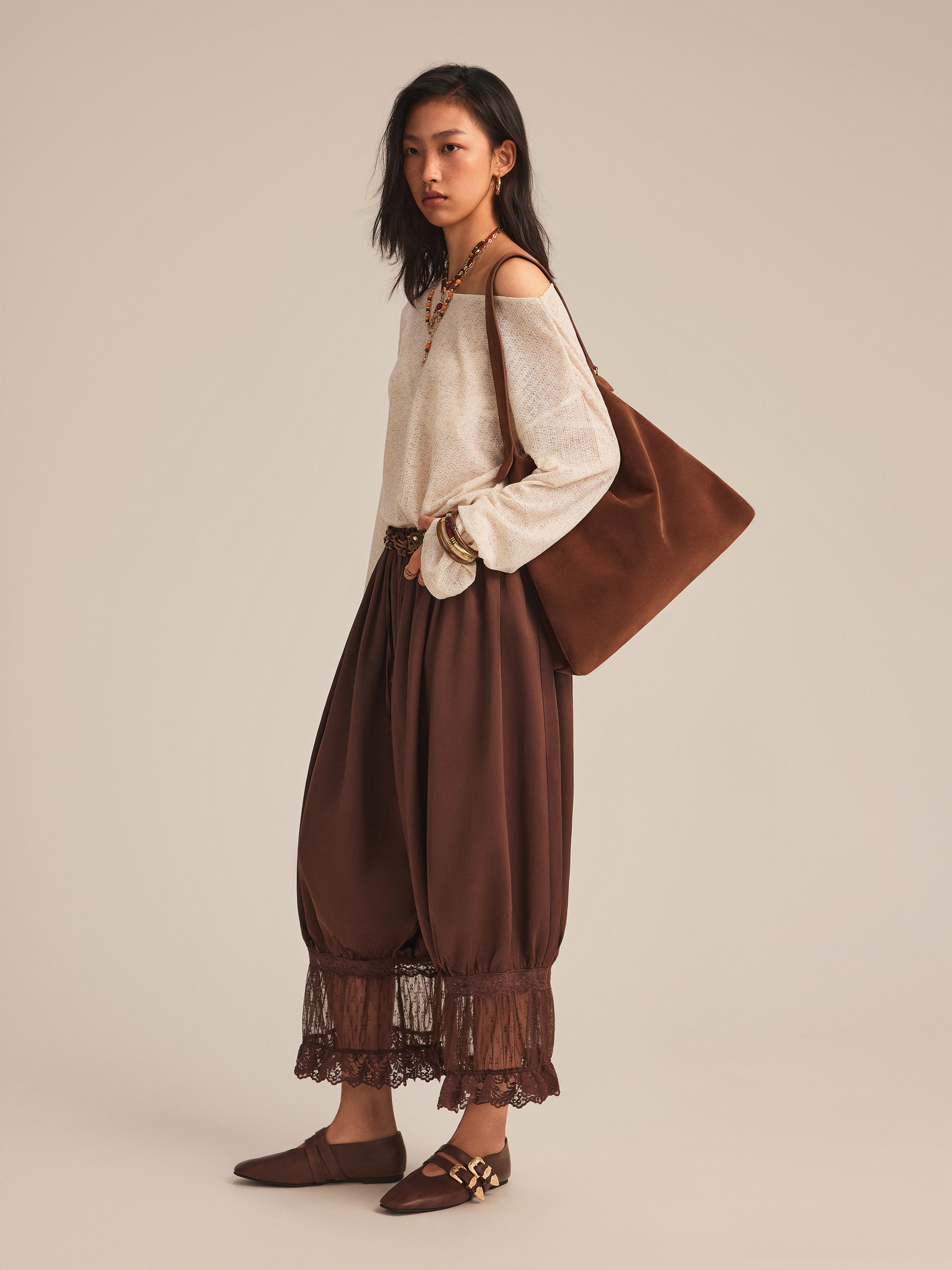 スウェードバッグ　ブラウン 楽天市場】スエード ブラウン（トートバッグ｜レディースバッグ