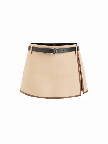 Halter Neckline Knotted Layered Ruffle Hem Blouse