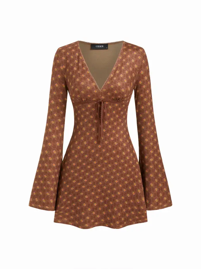 Denim Mid Waist Leopard Wide Leg Pants