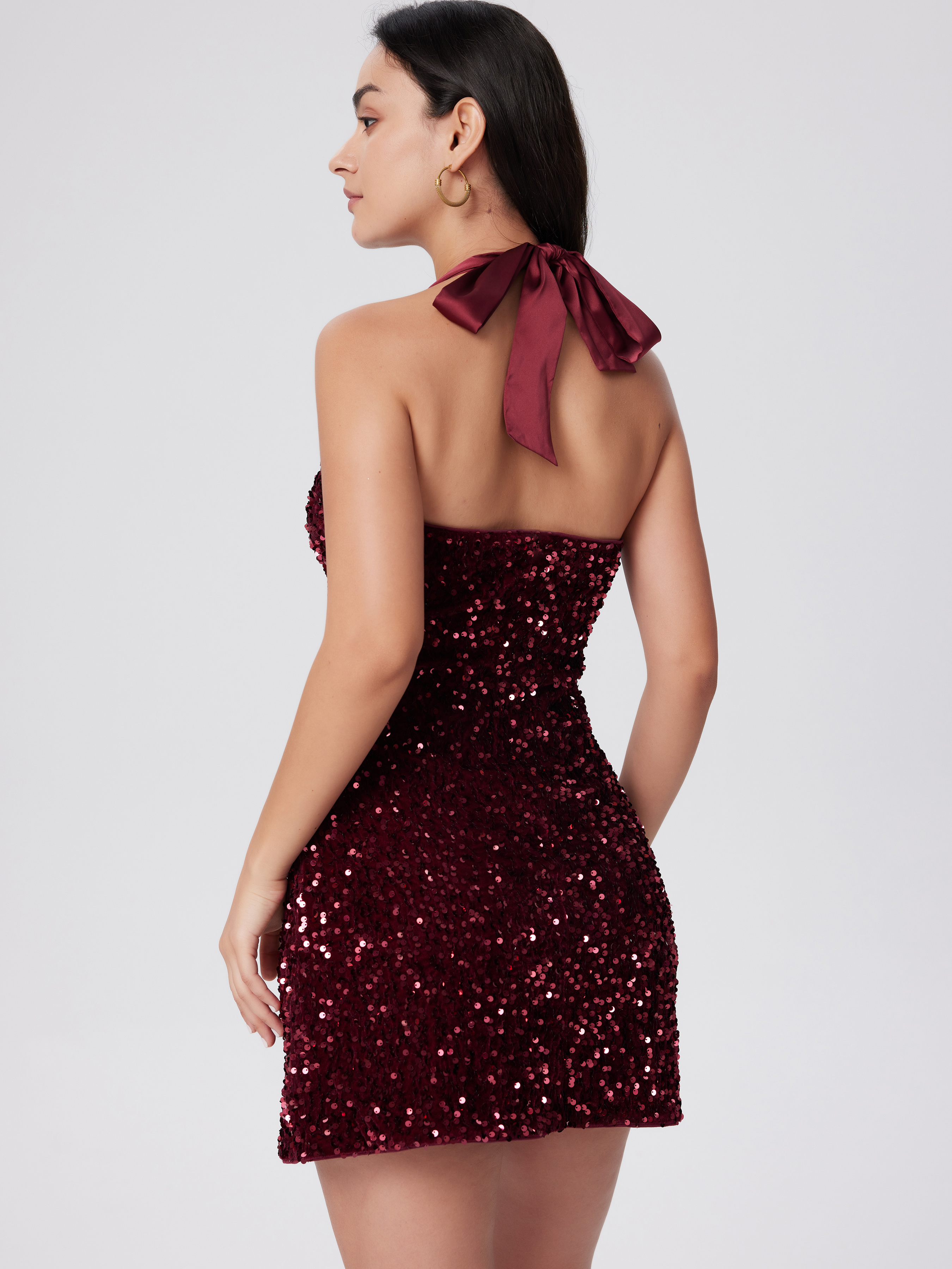 Lace Criss Cross Lingerie With Brief Set