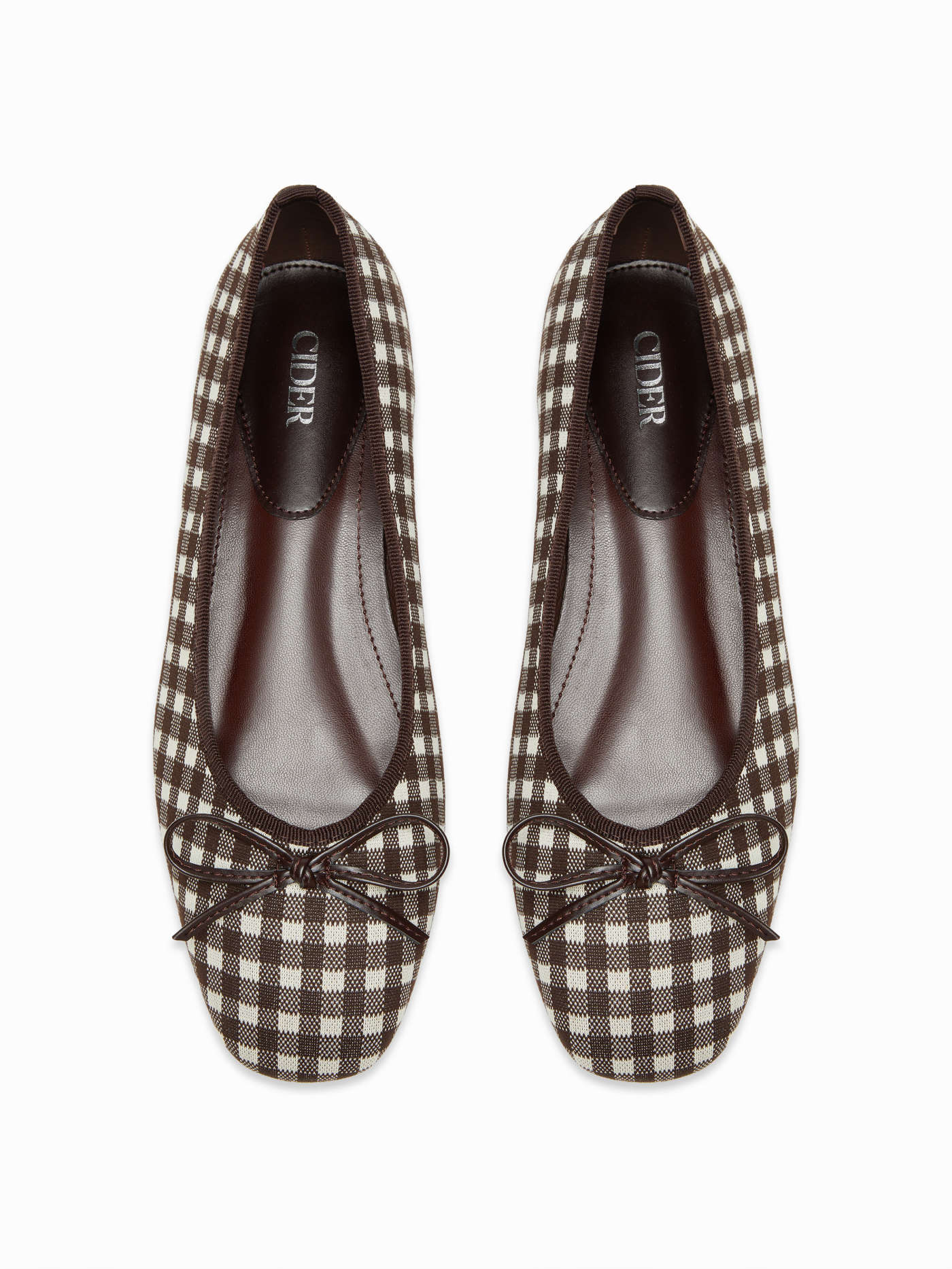 BOWKNOT GINGHAM MARY JANES