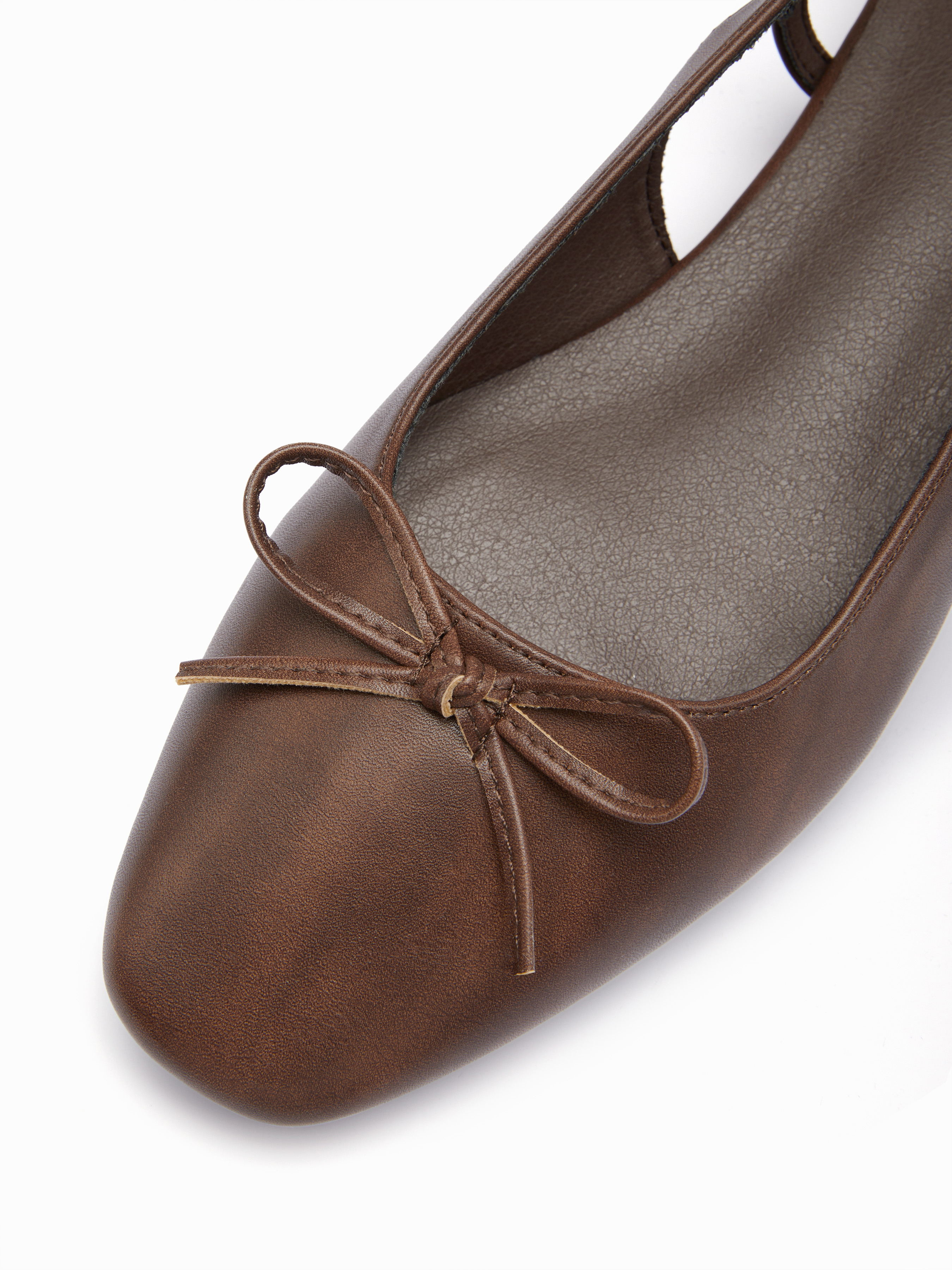 BOWKNOT SLINGBACK FLATS