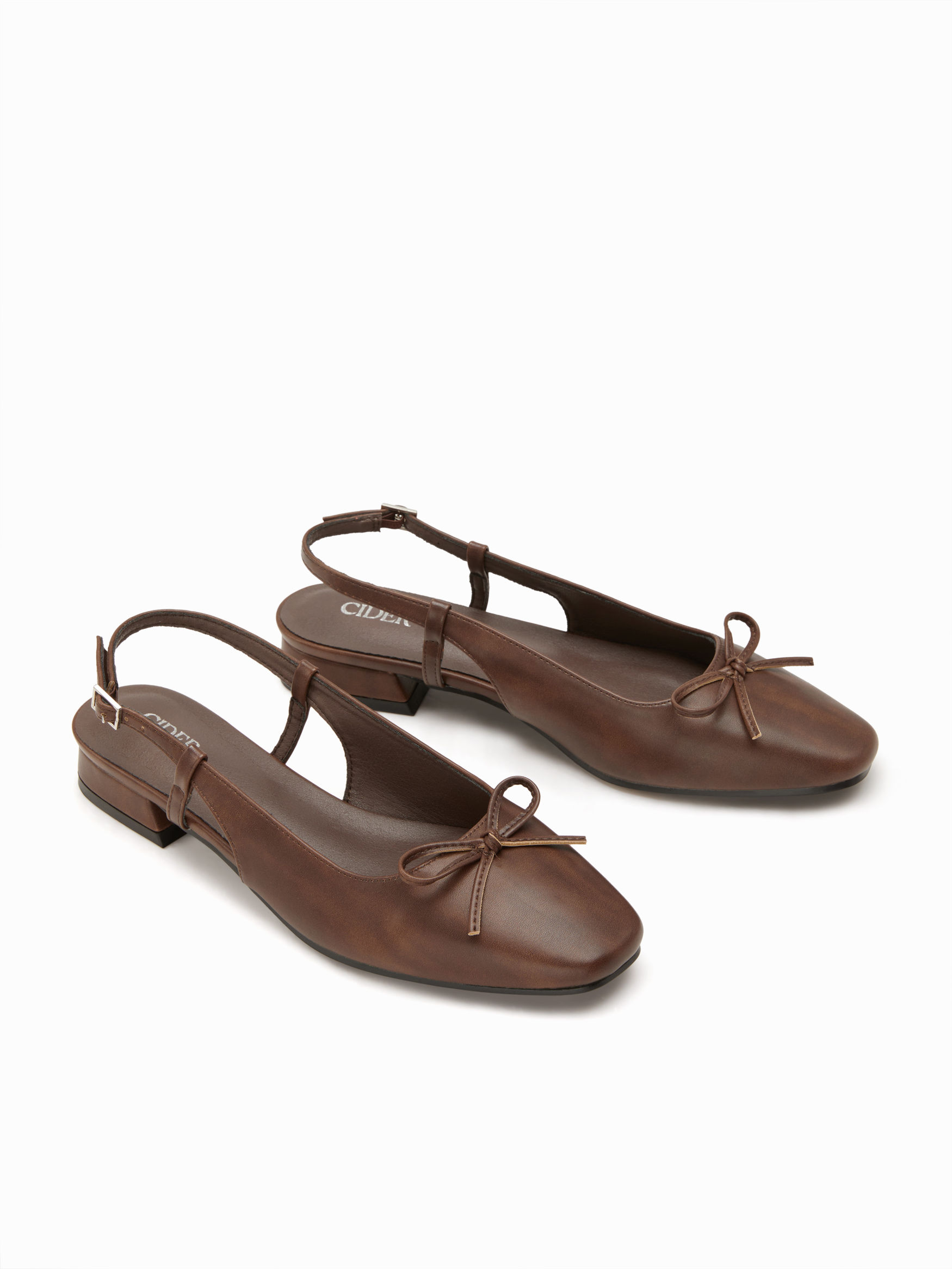 BOWKNOT SLINGBACK FLATS