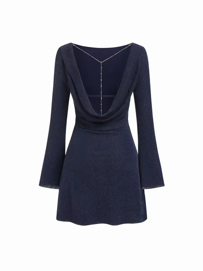 Denim Mid Waist Leopard Wide Leg Pants