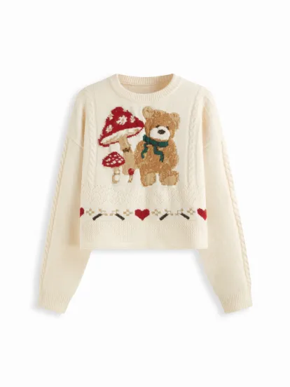 ニット生地 コットン混ボートネックギンガムボウ結びシャーリングミニドレス For 学校