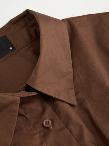 Lace Trim V-Neck Drawstring Short Sleeve Blouse