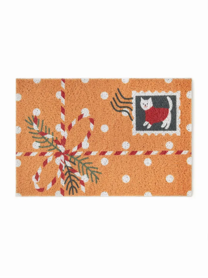 CAT & HOLIDAY DOOR MAT