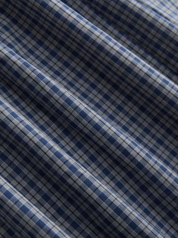 Boat Neck Gingham Bowknot Ruched Long Sleeve Top