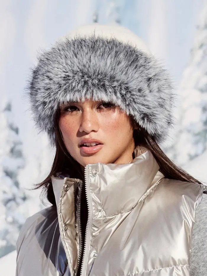 Funnel Neck Bowknot Drawstring Zip Through Puffer