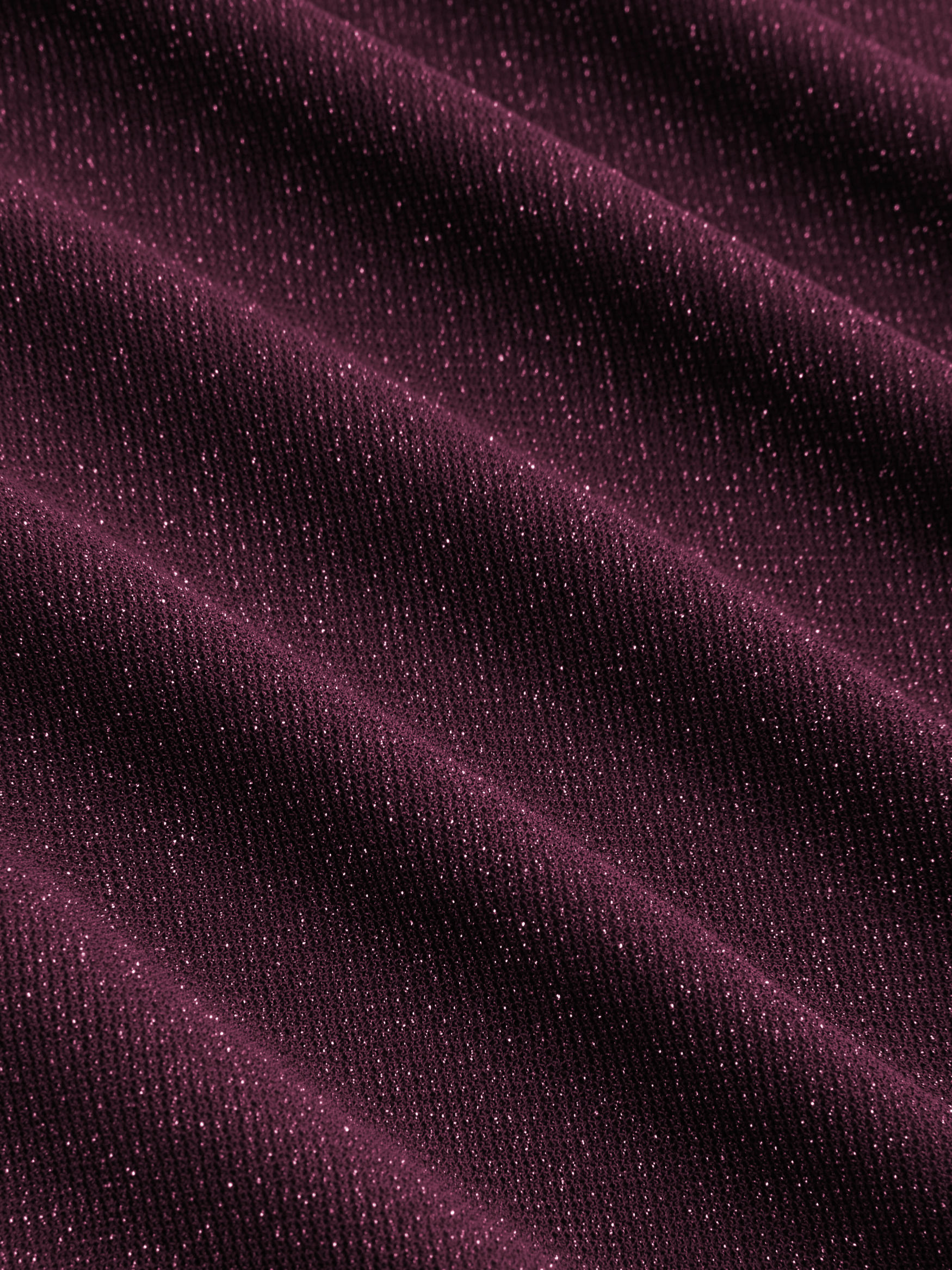 Boat Neck Glitter Backless Rhinestone Chain Detail Bell Sleeve Mini Dress