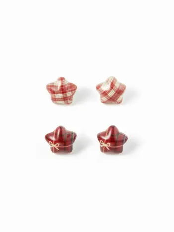 Jacquard Mushroom & Bear Graphic Round Neckline Oversized Top