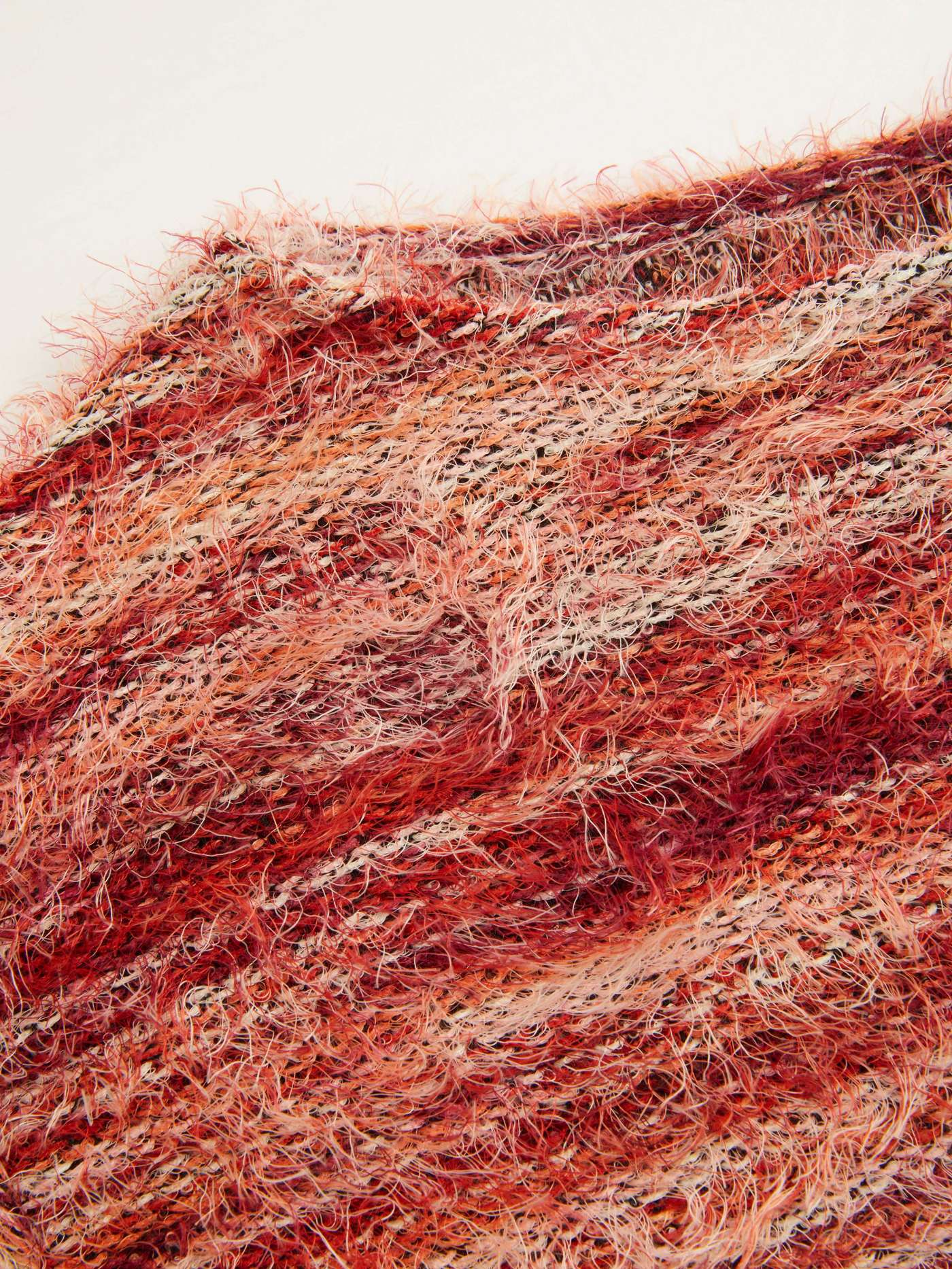 Striped Boat Neck Bell Sleeve Cropped Top