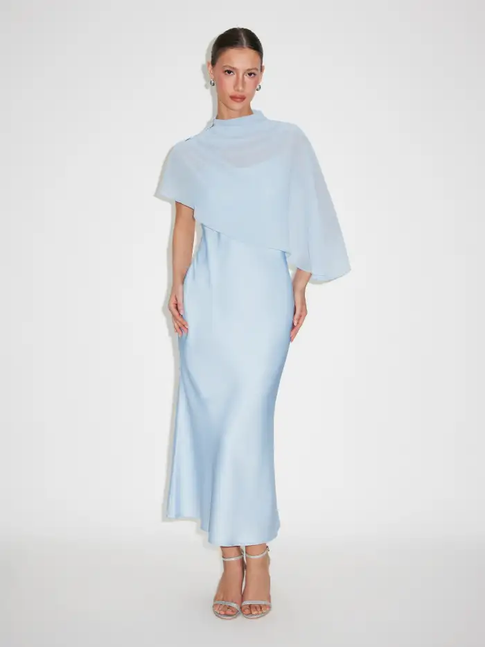 sachin and babi light blue dress Old Money Aesthetic 💵