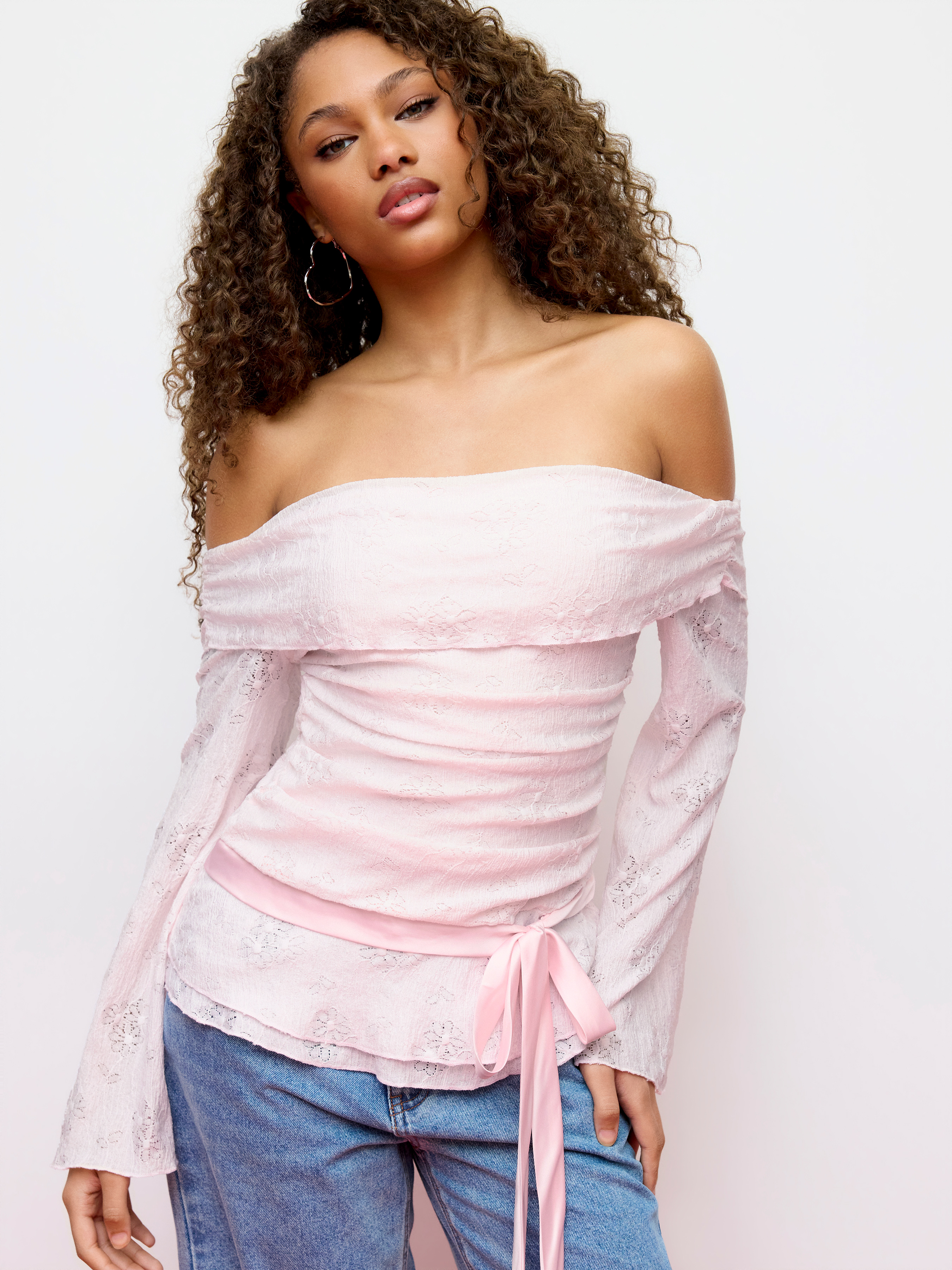 Off-The-Shoulder Tops - Cider