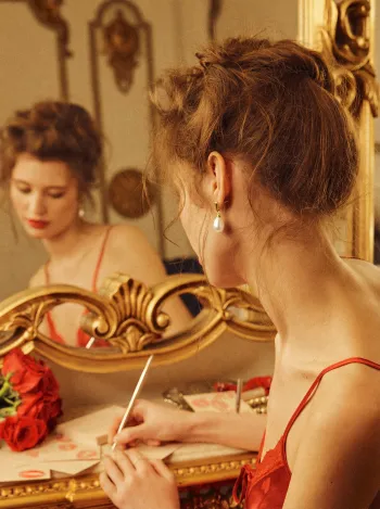 Boat Neck Twist Ruched Mini Dress