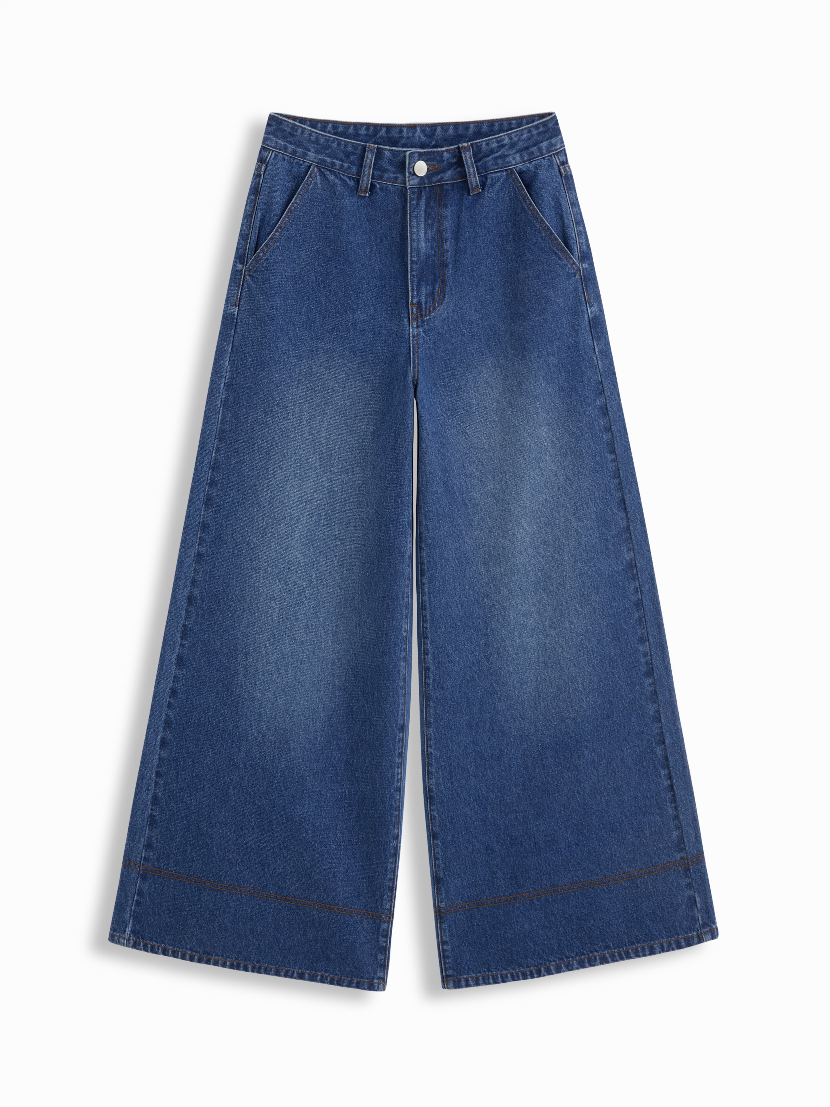 Low Rise Pants - Cider