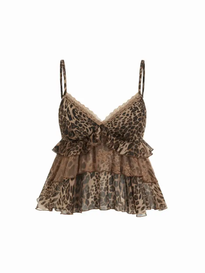 Animal Print Dressing - Cider