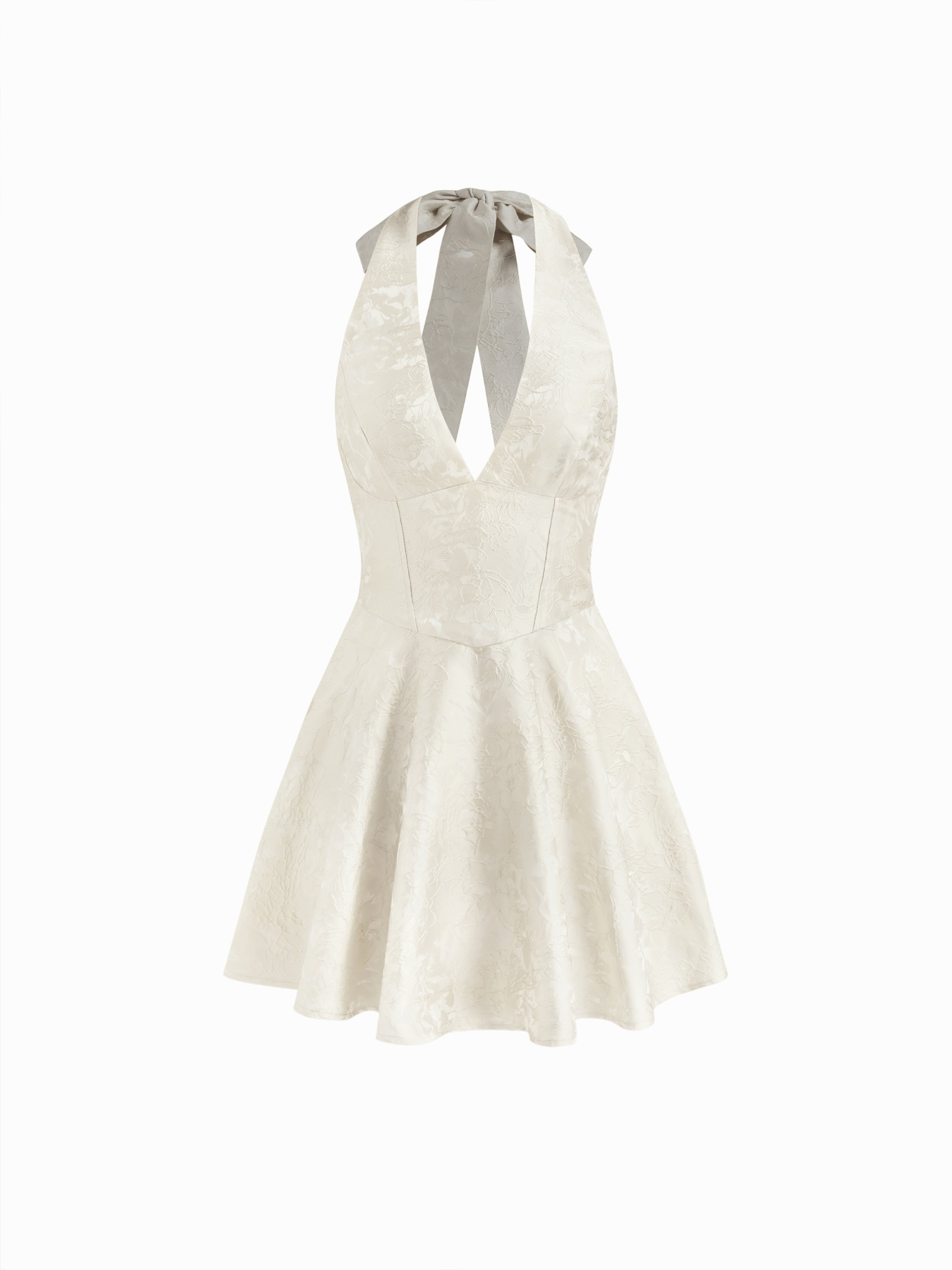 knee length dresses for ladies Scarlett Lace Trim Flutter Strap Mini Dress
