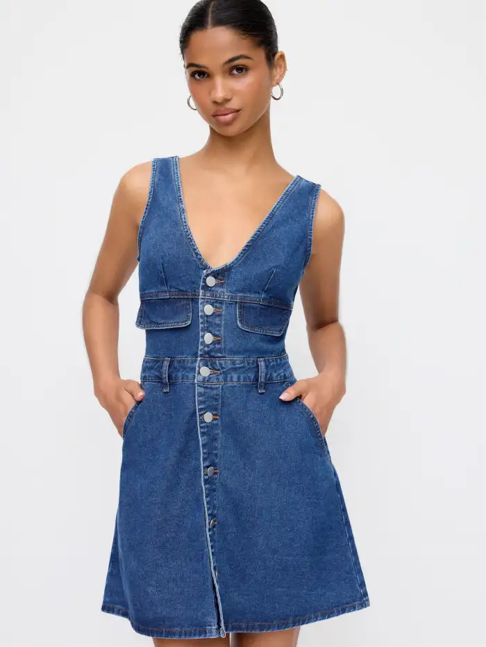 Denim dresses - Cider Denim dresses - Cider