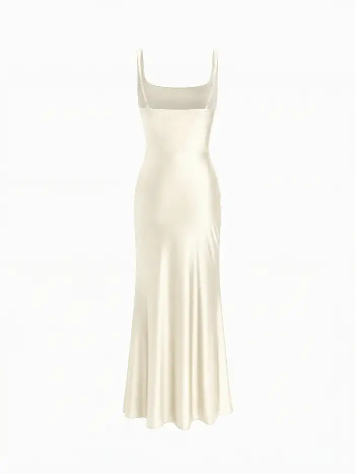 Satin Dress - Cider