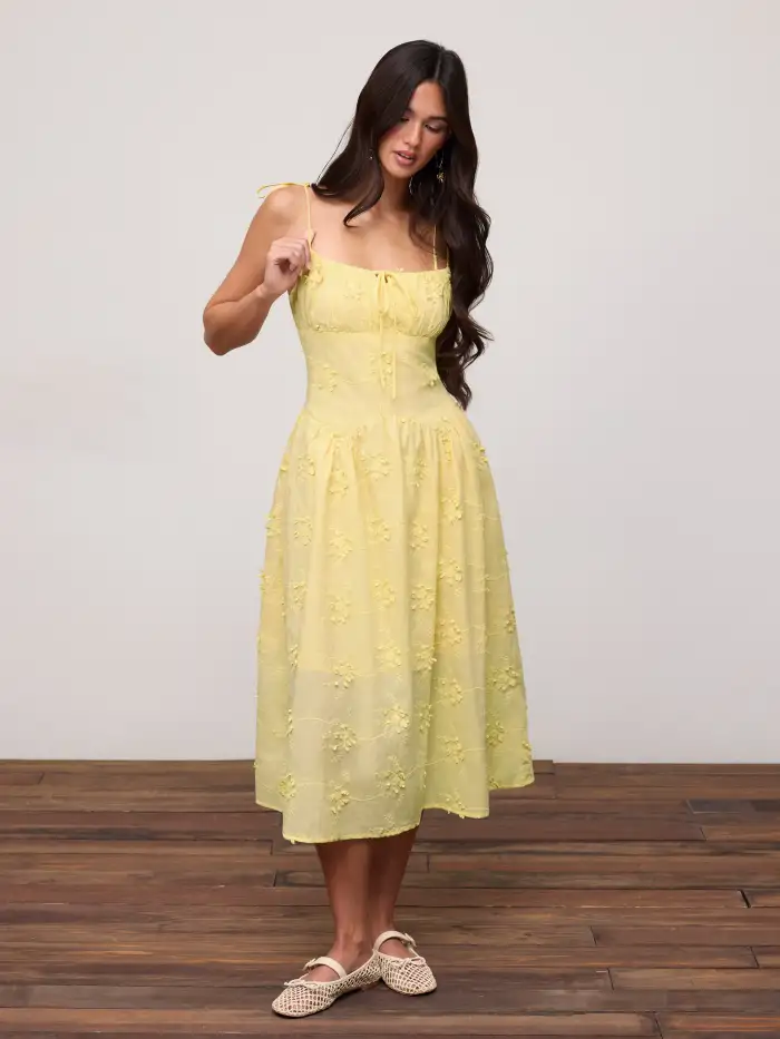 Vacation Dresses - Cider Vacation Dresses - Cider