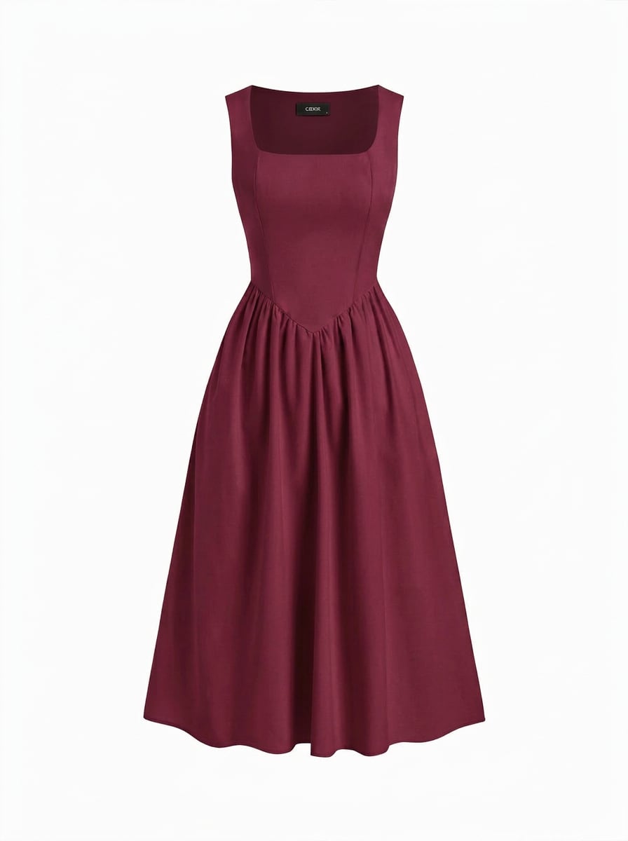 princess polly baby blue dress Nwt Cider asymmetrical One-Shoulder Burgundy midi Dress