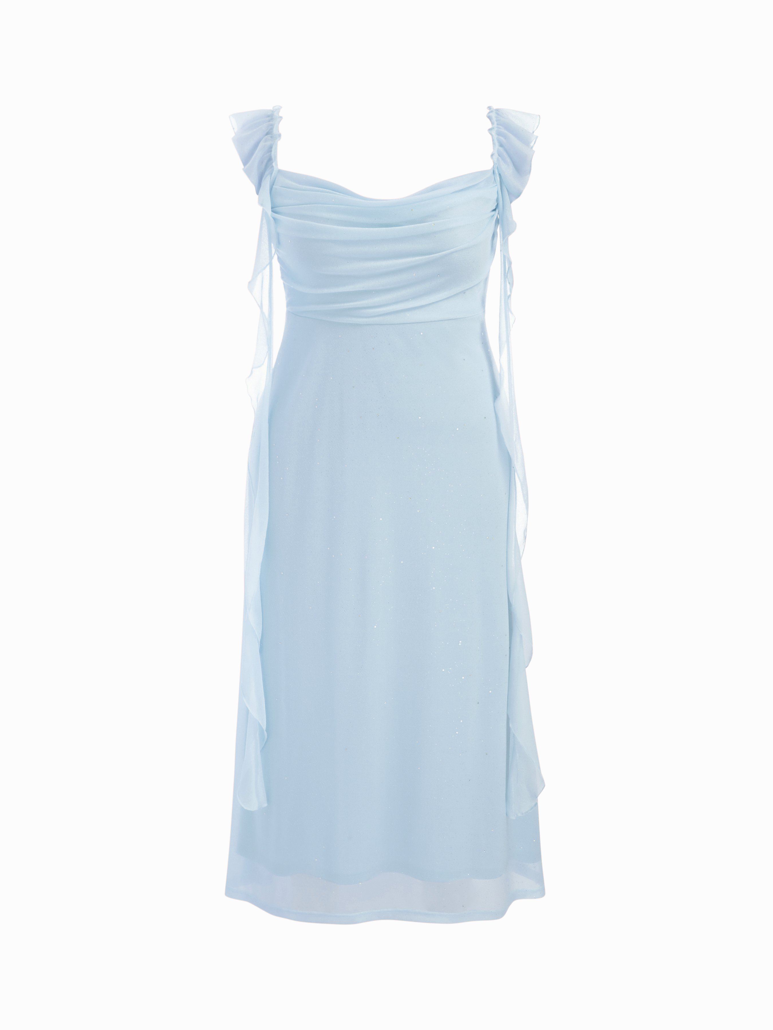 copper sulphate blue dress Thierry Colson Whitney Dress long - Silk main image 0