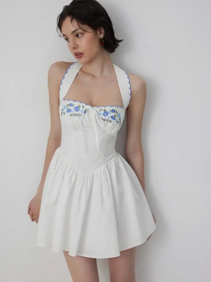 fitted mini dress Strapless Tiered A-Line Ruched Short Homecoming Dress Light Pink / 12