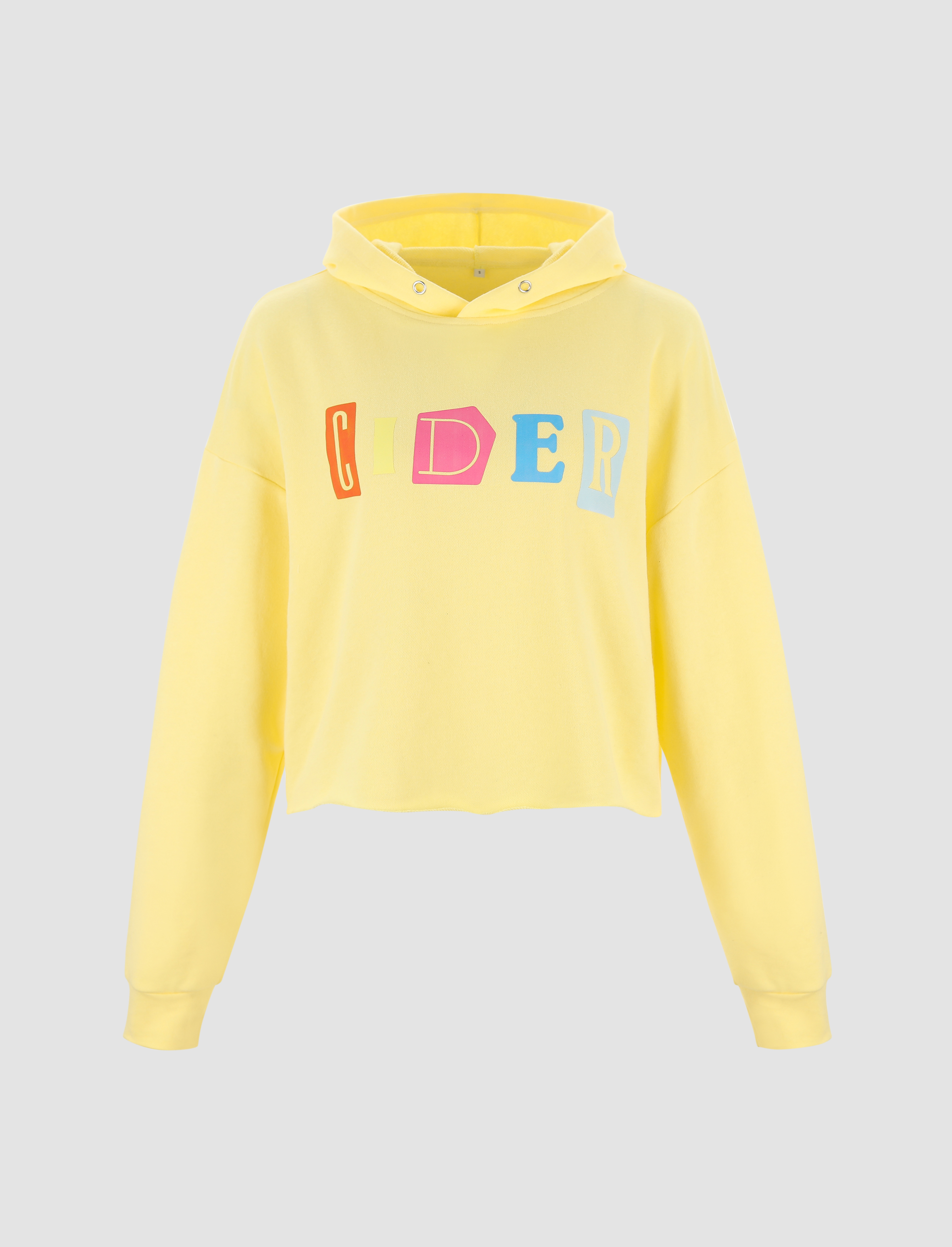 Pale yellow online hoodie