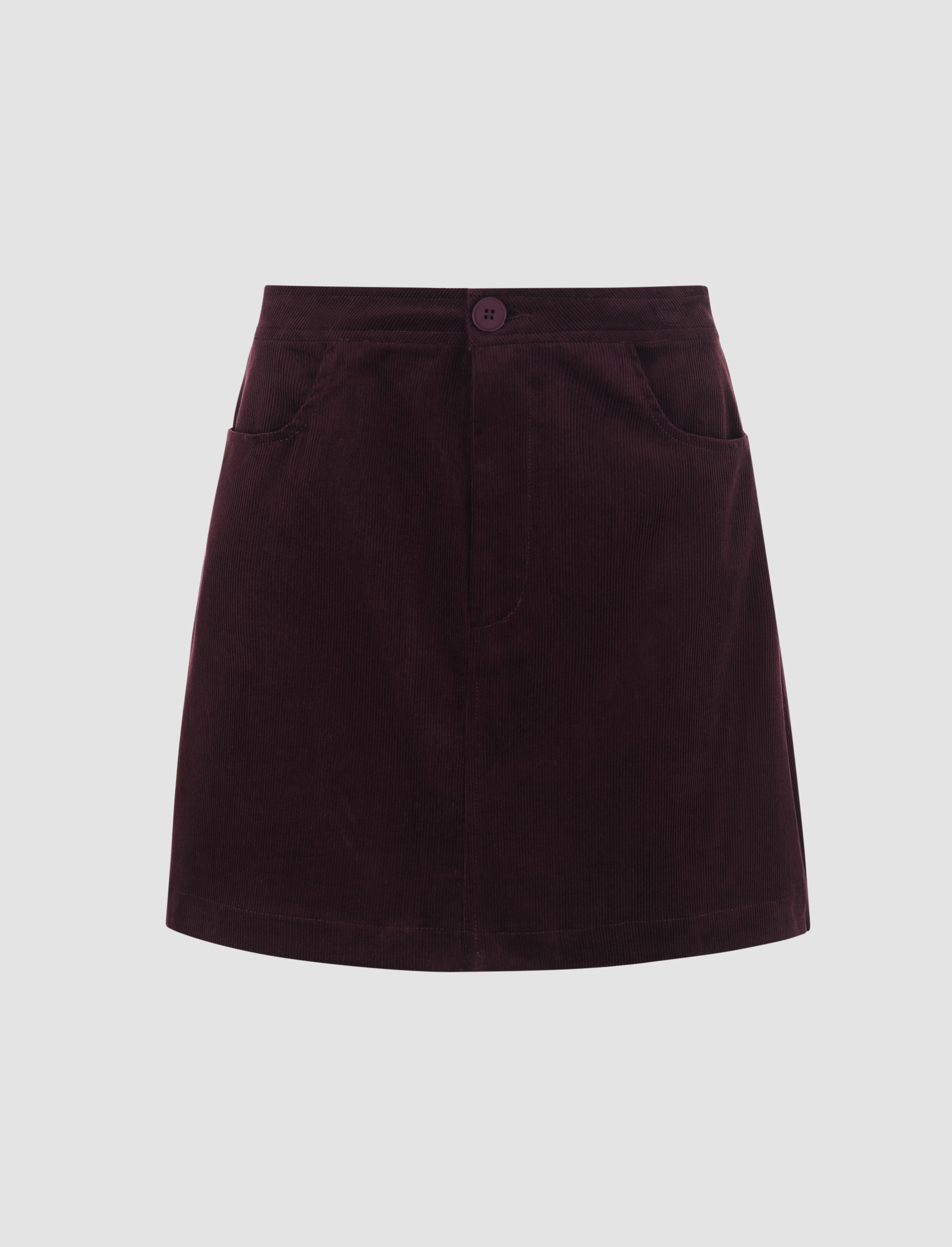Burgundy Mini Skirt - Cider