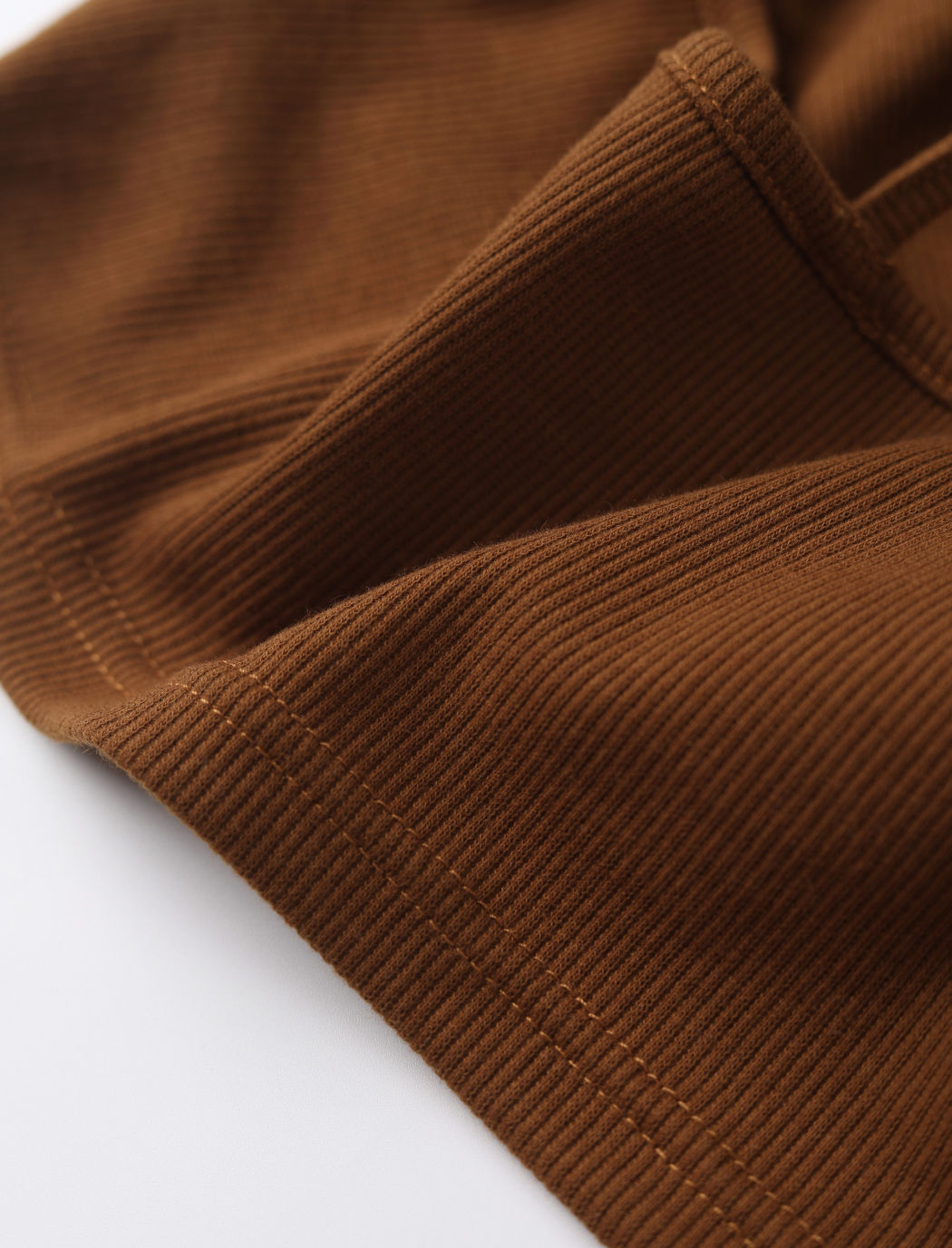 Brown Crop Tank Top