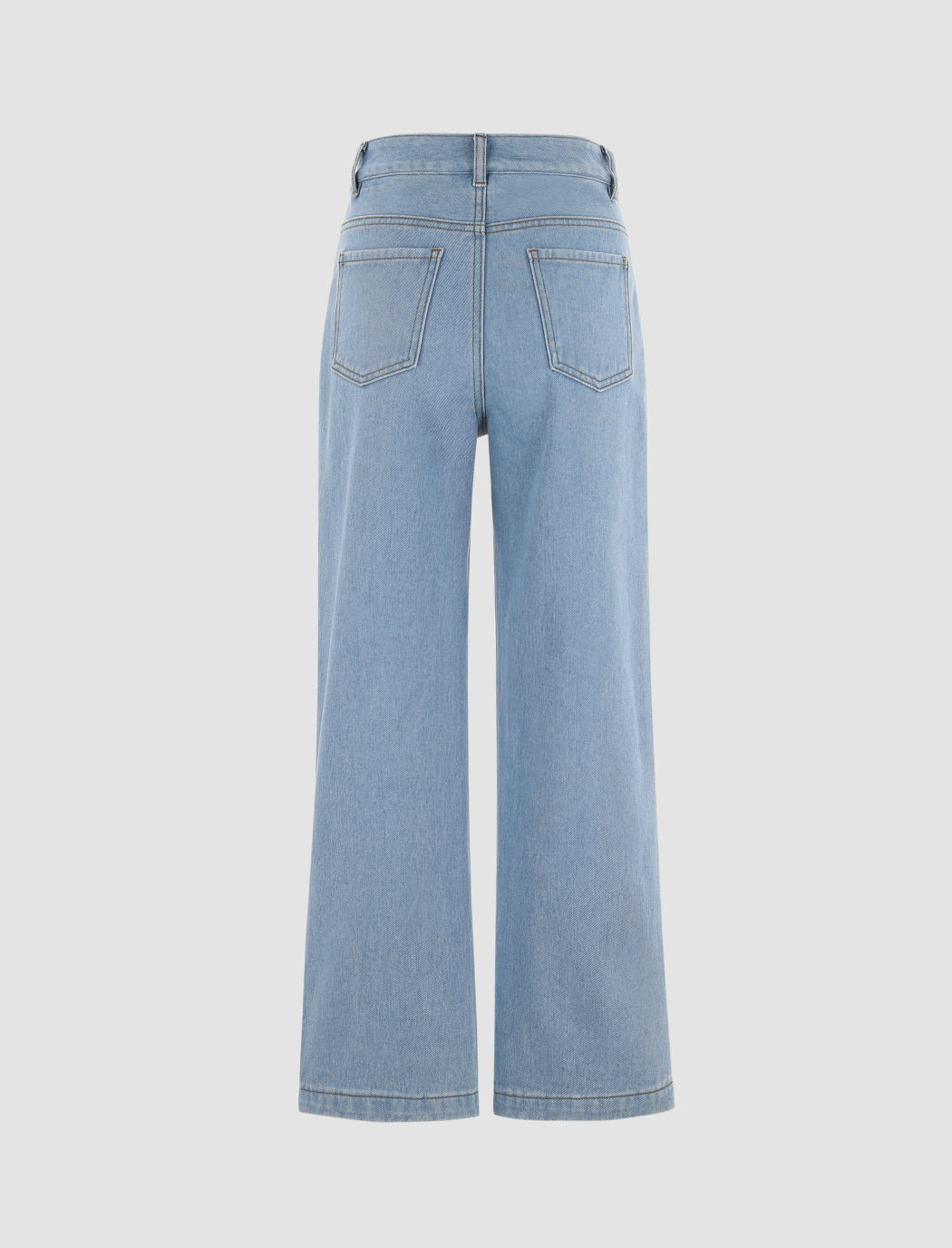 Two's a Pair Double Waisted Denim Jeans