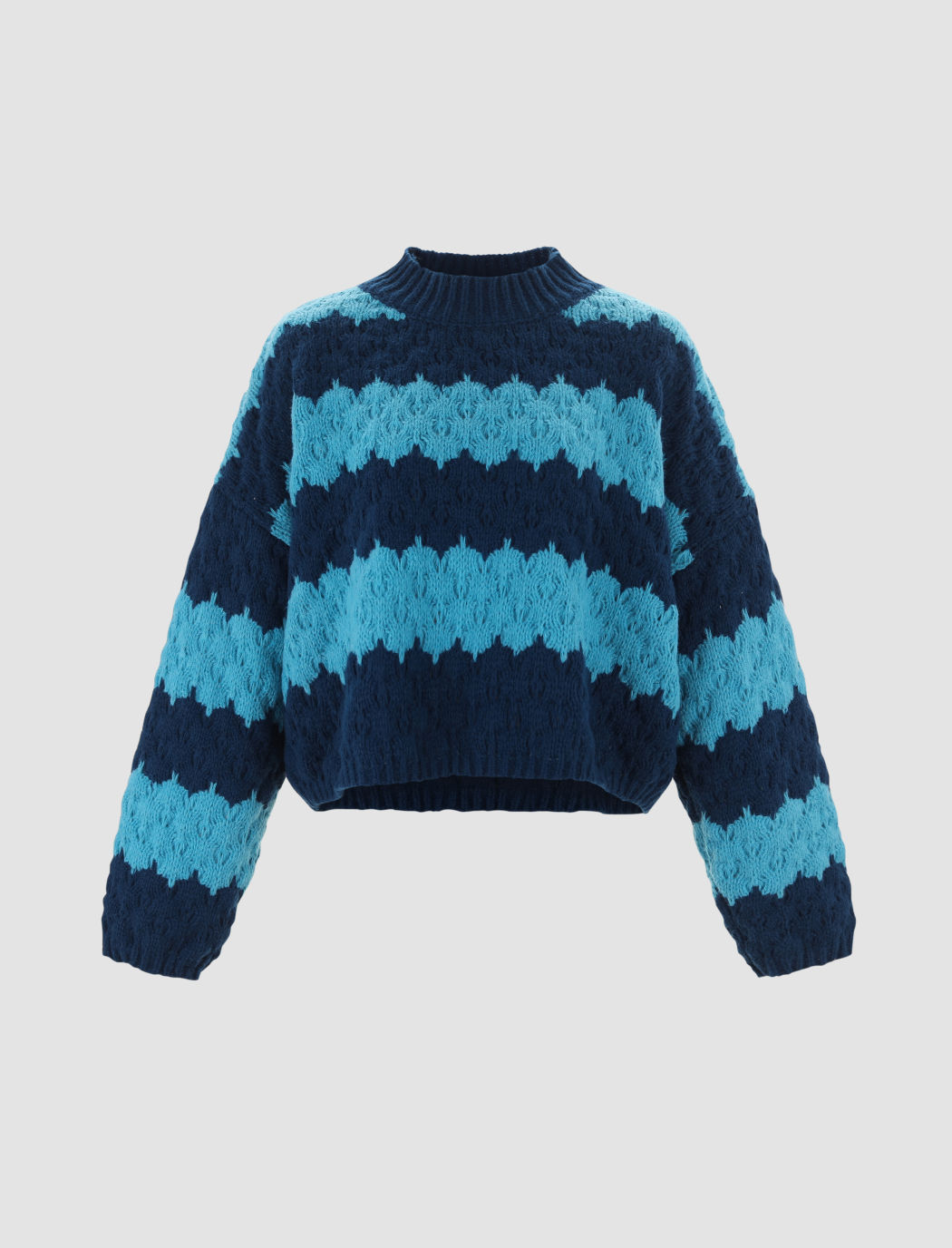 Striped Woven Sweater